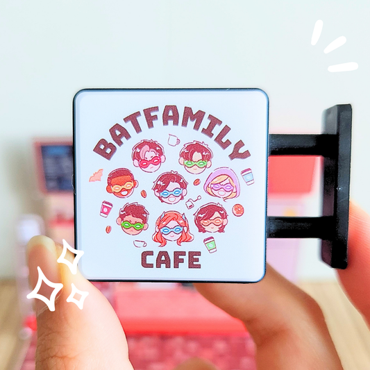 Batfamily Cafe Light-up Magnet