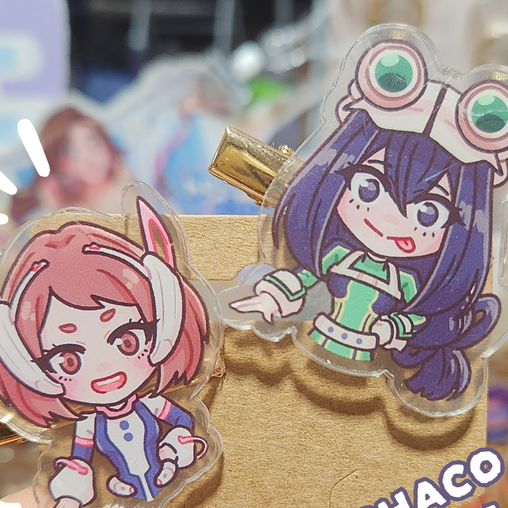 Uraraka X Tsuyu Clippies (Boku no Hero)
