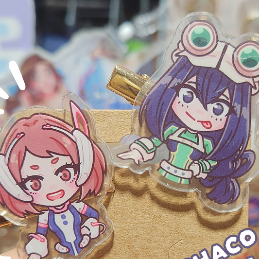 Uraraka X Tsuyu Clippies (Boku no Hero)