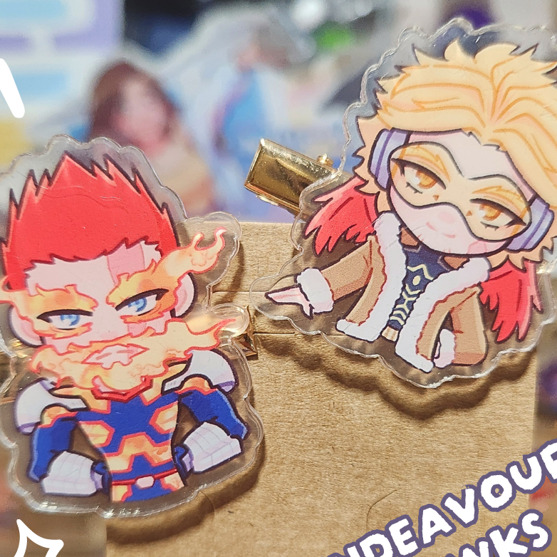 Endeavour x Hawks Clippies (Boku no Hero)