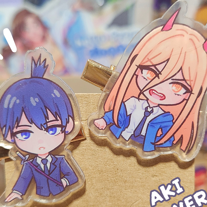 Power X Aki Clippies (Chainsaw Man)