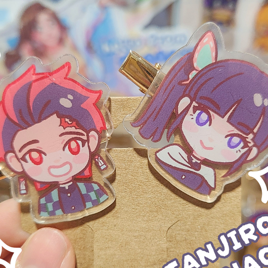 Tanjiro X Kanao Clippies (Demon Slayer)