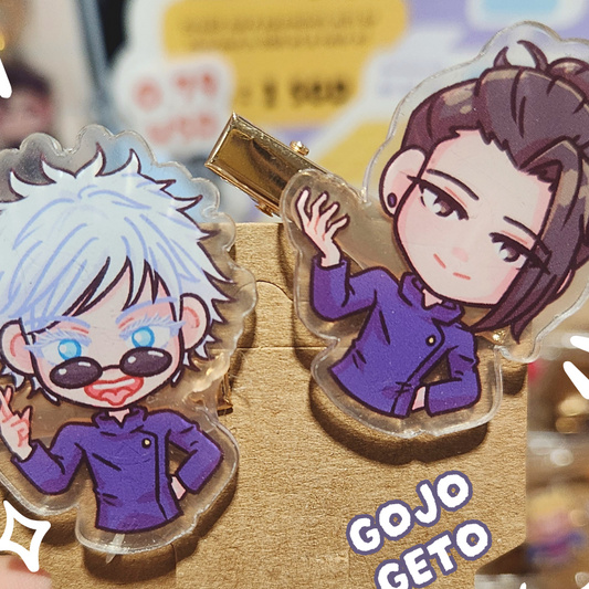 Gojo X Geto (young) Clippies (Jujutsu Kaisen)