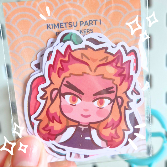 Kimetsu II (Demon Slayer) Sticker Pack