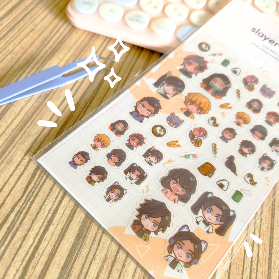 Slayer Corp Sticker Sheet