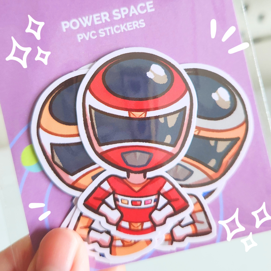 Power Rangers In Space Sticker Pack