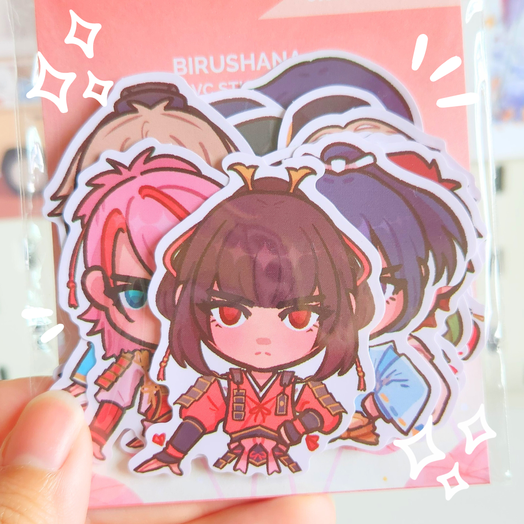 Birushana Sticker Pack