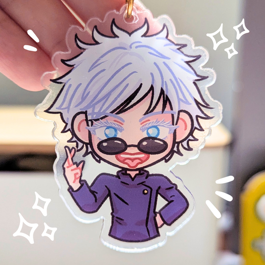 Gojo Teen Charm (Jujutsu Kaisen)