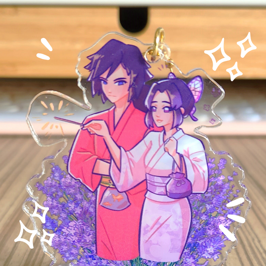 Giyuu X Shinobu Standee Charm (Demon Slayer Matsuri)