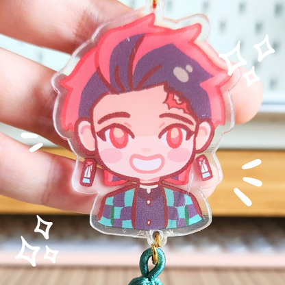 Tanjiro Tassel Charm (Demon Slayer)