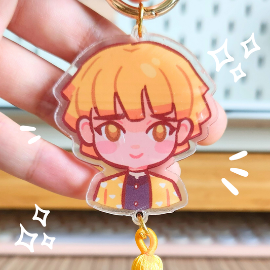 Zenitsu Tassel Charm (Demon Slayer)