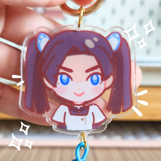 Aoi Tassel Charm (Demon Slayer)