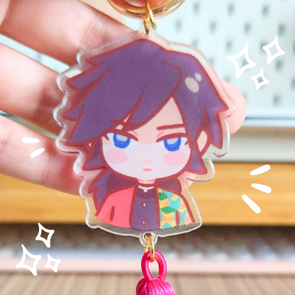 Giyuu Tassel Charm (Demon Slayer)