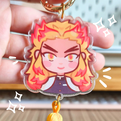 Rengoku Tassel Charm (Demon Slayer)