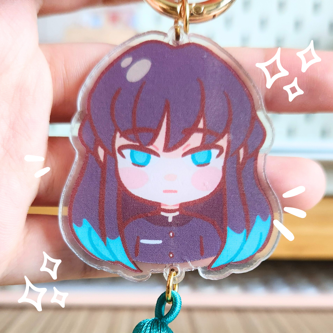 Muichiro Tassel Charm (Demon Slayer)