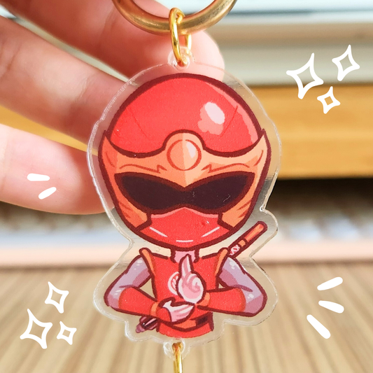 Red Wind Ranger Charm (Ninja Storm)