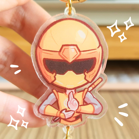 Yellow Wind Ranger Charm (Ninja Storm)