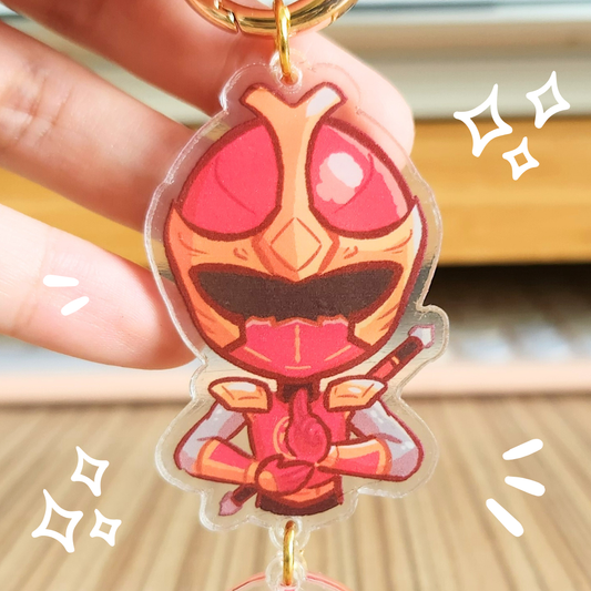Crimson Thunder Ranger Charm (Ninja Storm)