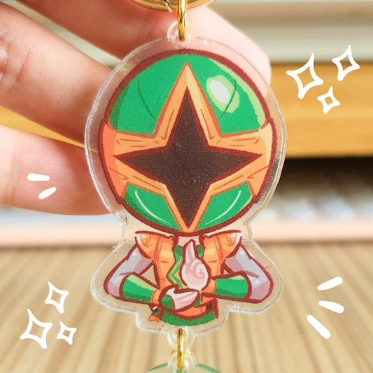 Green Samurai Ranger Charm (Ninja Storm)