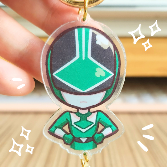 Green Ranger Charm (Time Force Power Rangers)