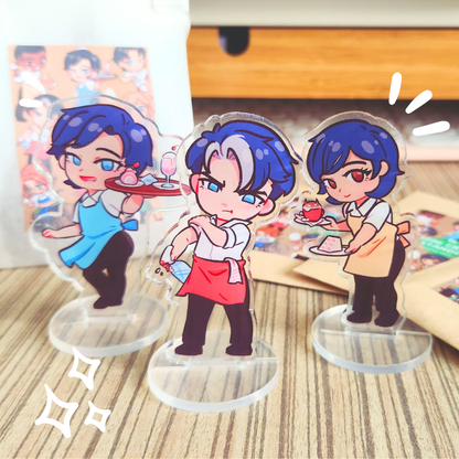 Mini Batfamily Cafe Crew Standees