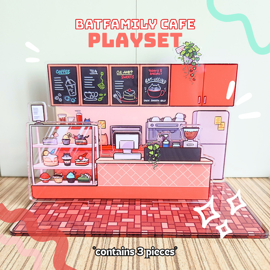 Batfamily Cafe Playset