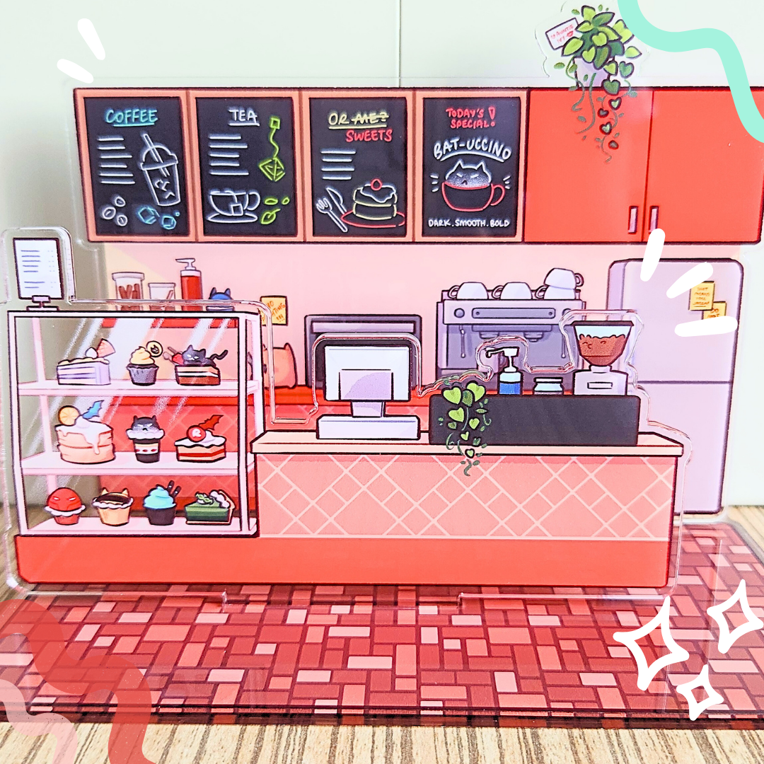 Batfamily Cafe Playset