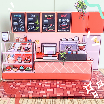 Batfamily Cafe Playset