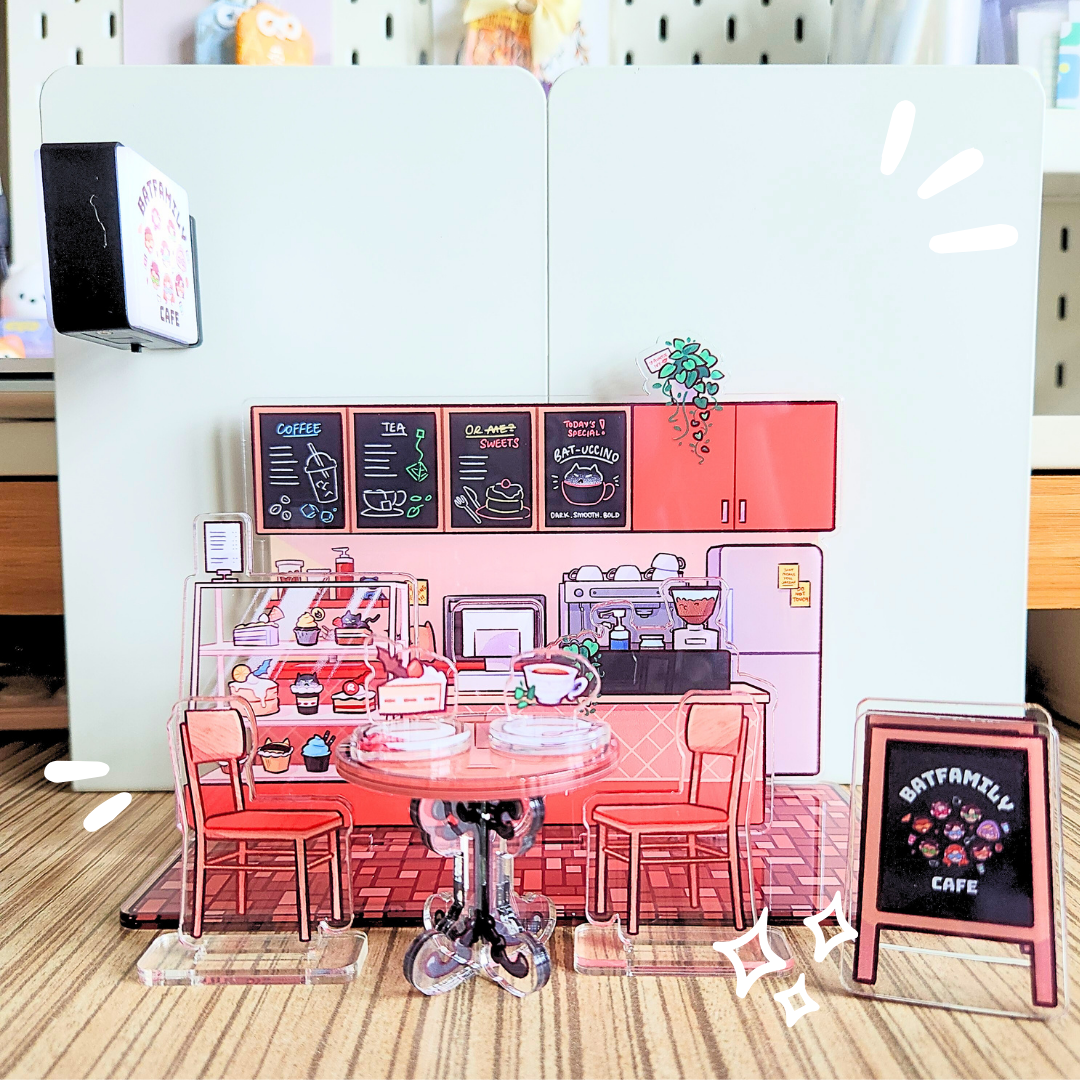 Batfamily Cafe Playset