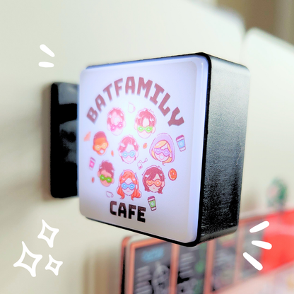 Batfamily Cafe Light-up Magnet