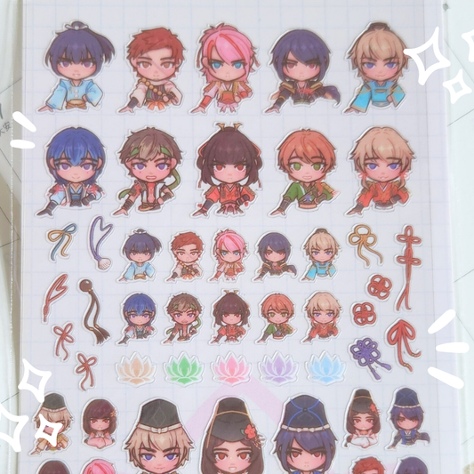 Birushana Sticker Sheet