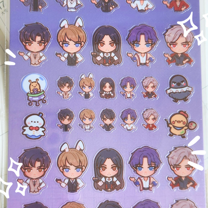 Love and Deepspace Sticker Sheet