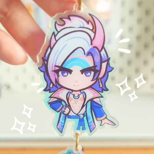 Aphelios Charm (Spirit Blossom)