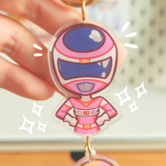 Pink Ranger Charm (Power Rangers In Space)