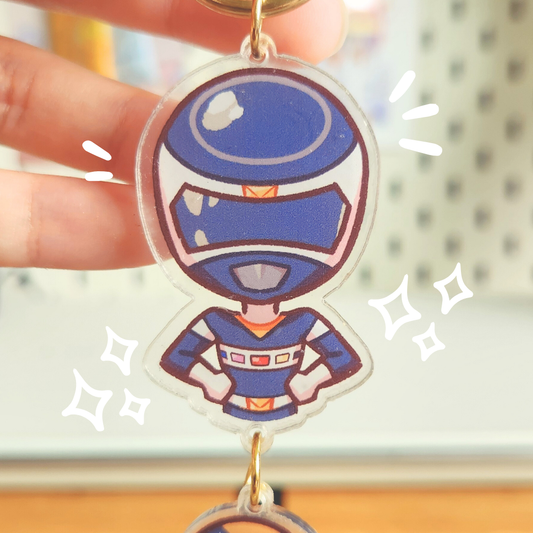 Black Ranger Charm (Power Rangers In Space)