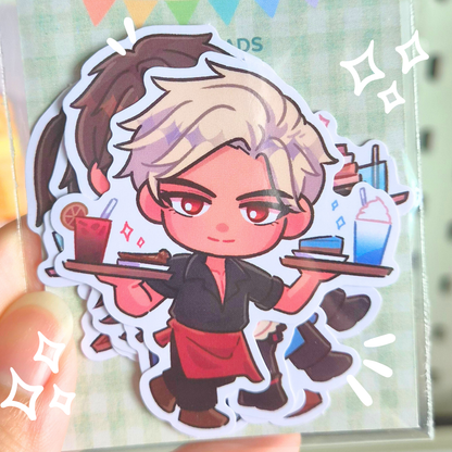 Cafe LADS Sticker Pack
