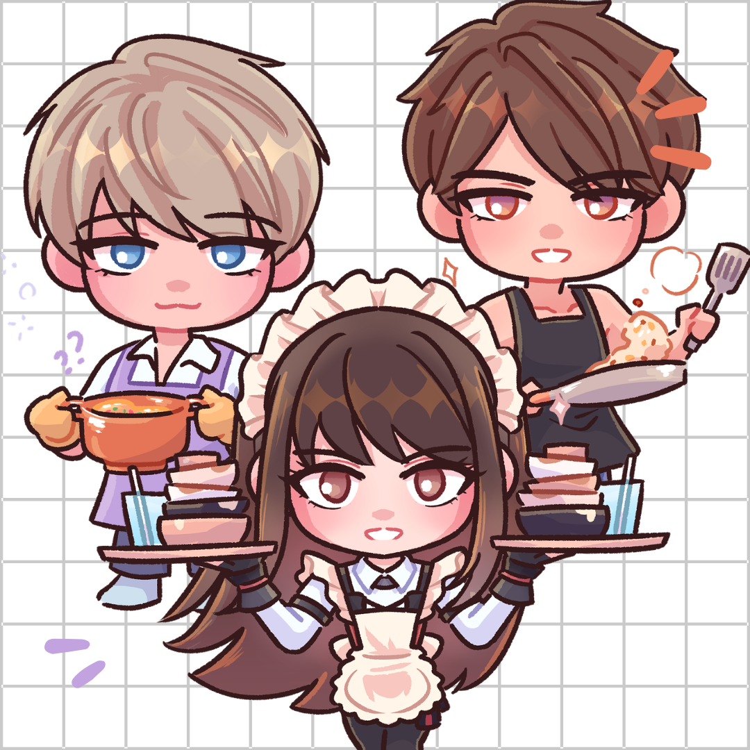 Cafe LADS Sticker Pack