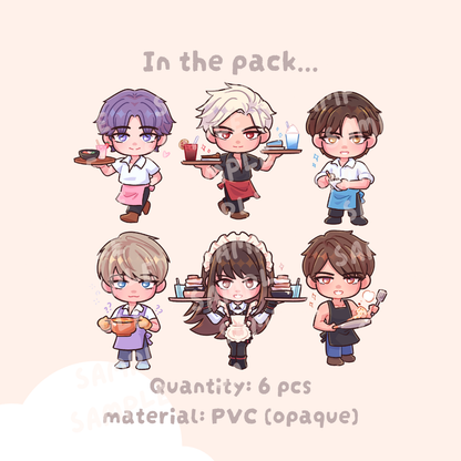 Cafe LADS Sticker Pack