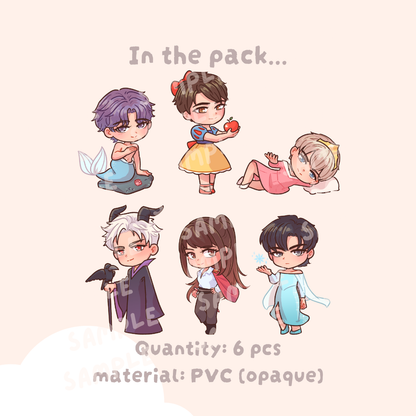 Fairytale LADS Sticker Pack