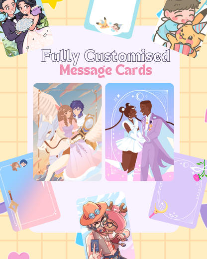 Fully Customised Message Cards
