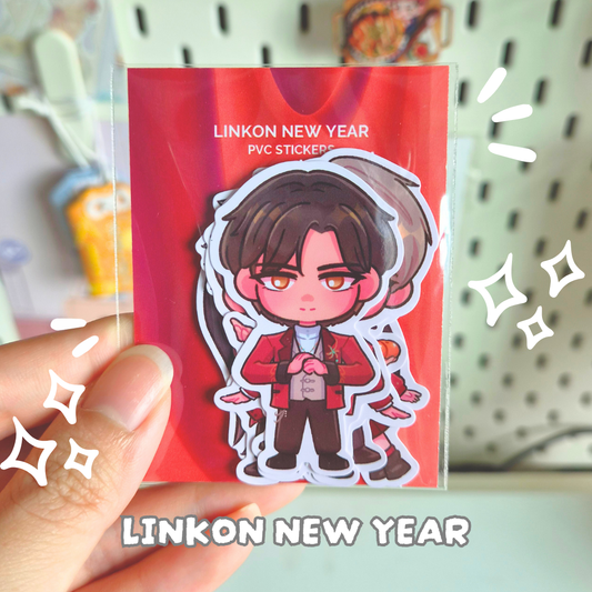 Linkon New Year LADS Sticker Pack