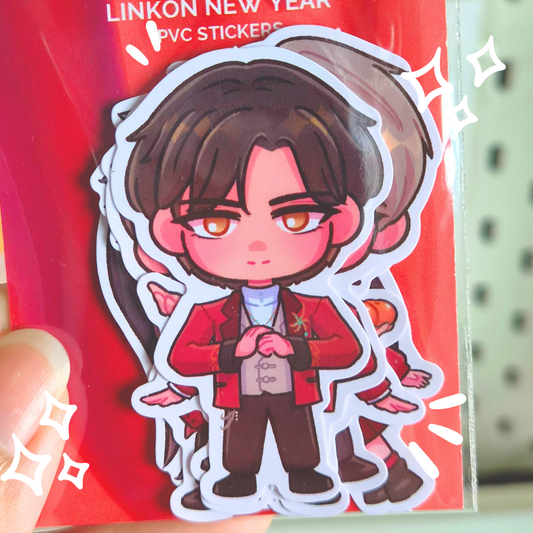 Linkon New Year LADS Sticker Pack
