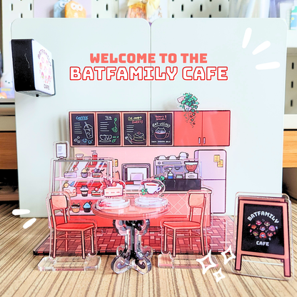 Batfamily Cafe Signboard Clip