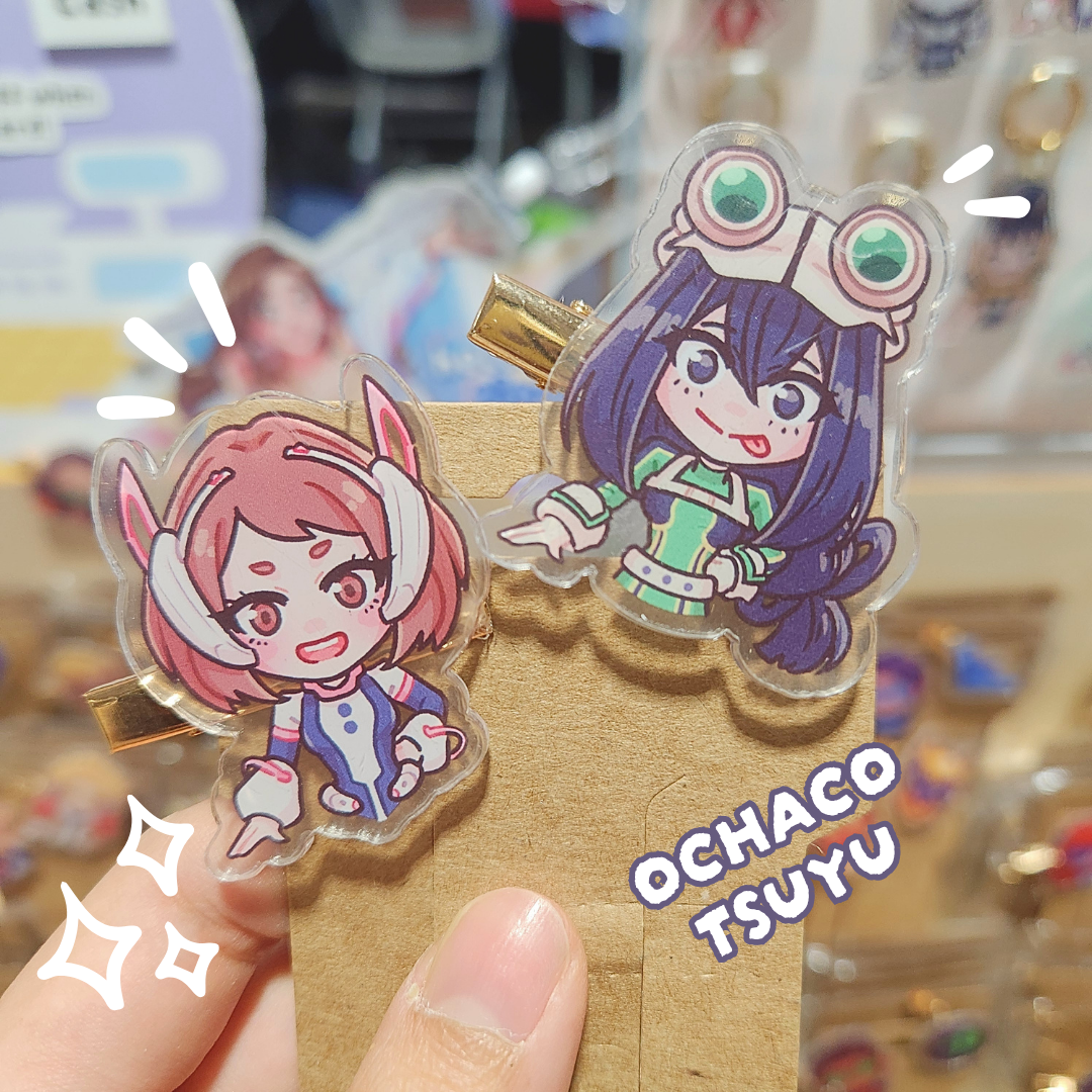 Uraraka X Tsuyu Clippies (Boku no Hero)