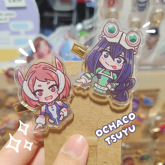 Uraraka X Tsuyu Clippies (Boku no Hero)