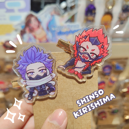 Shinso X Kirishima Clippies (Boku no Hero)