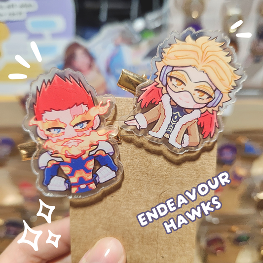 Endeavour x Hawks Clippies (Boku no Hero)