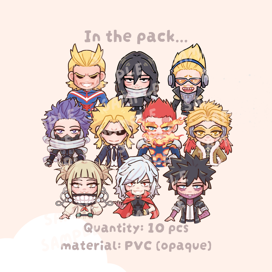 Boku no Hero Plus Ultra Sticker Pack