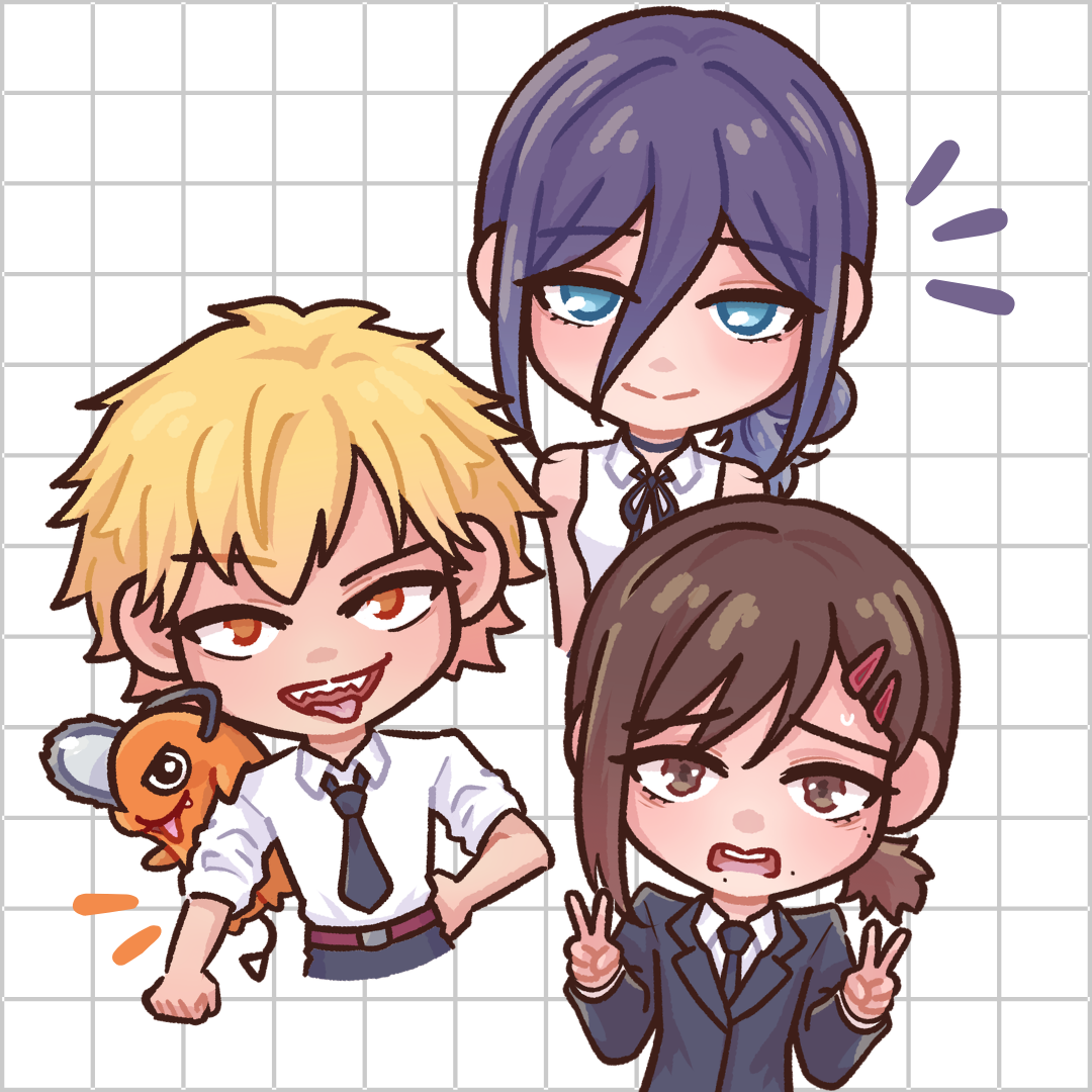 Chainsaw Man Sticker Pack