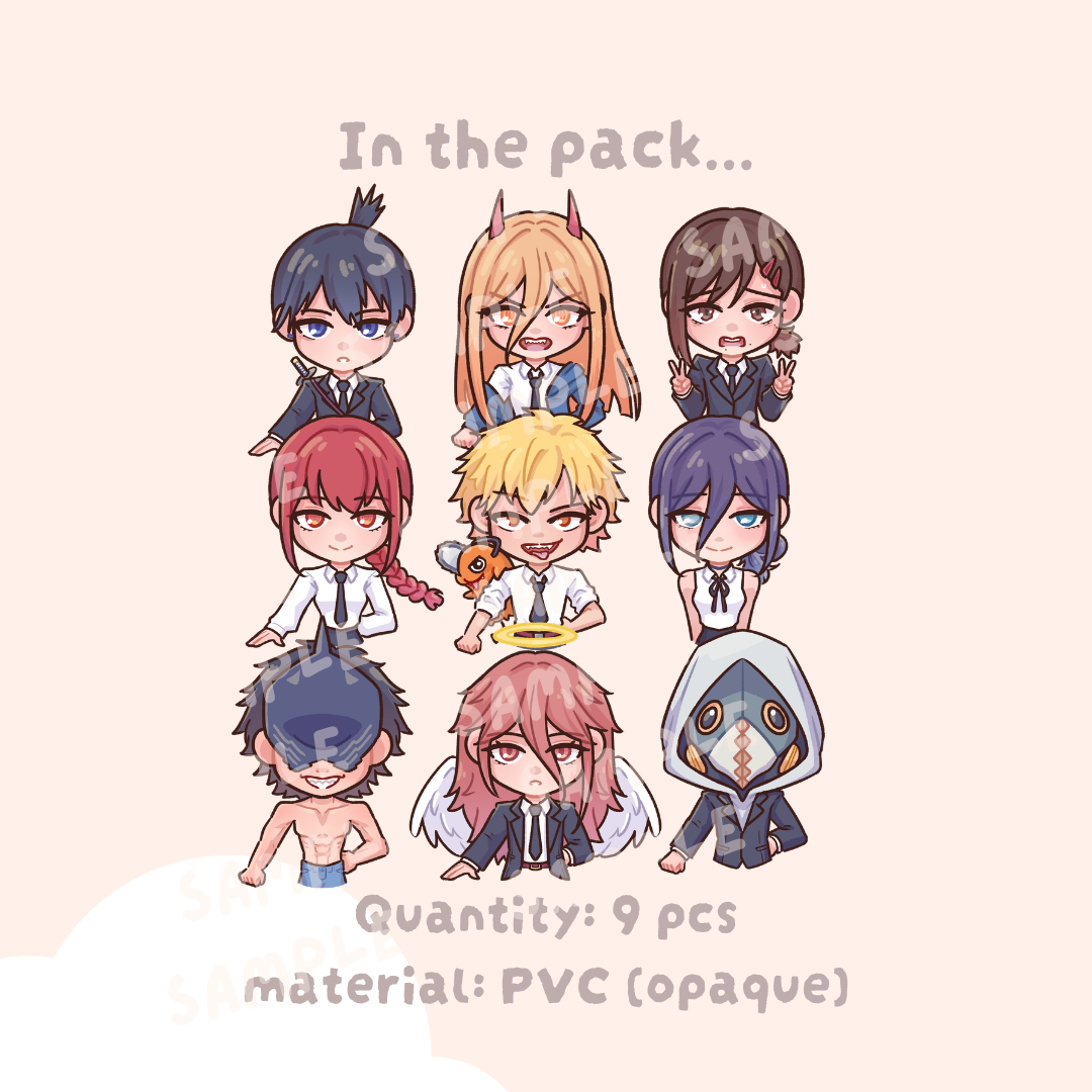 Chainsaw Man Sticker Pack